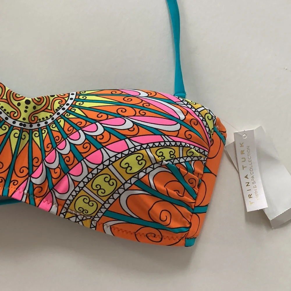 Trina Turk Swim & Spa Collection Capri Bikini Top - Picture 3 of 11